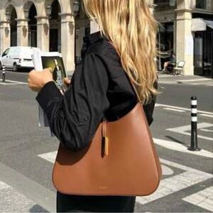 Demellier London Large Tokyo Bag authentic in like new condition tan camel color